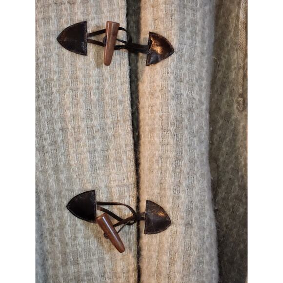 Alafoss Icewool Vintage Women’s Ivory Toggle Sweater Coat Vintage Size L - Picture 2 of 5